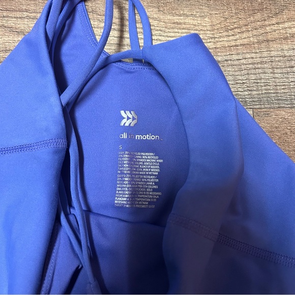 all in motion blue athletic bodysuit - Picture 4 of 5